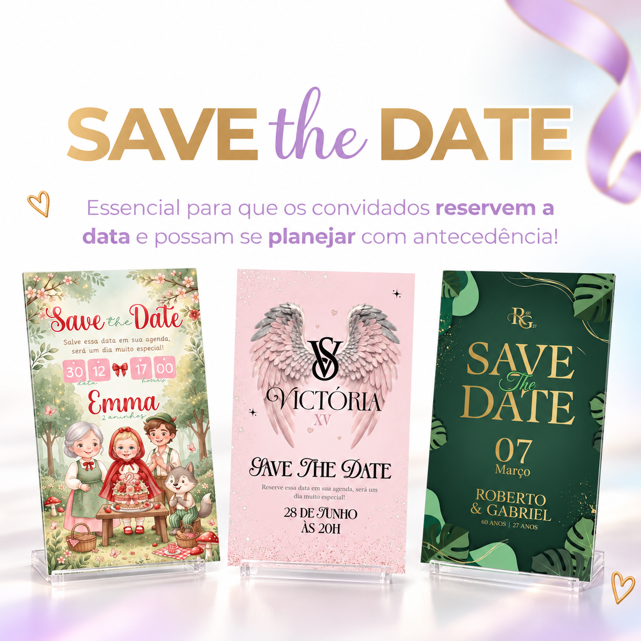 Save The Date Temático