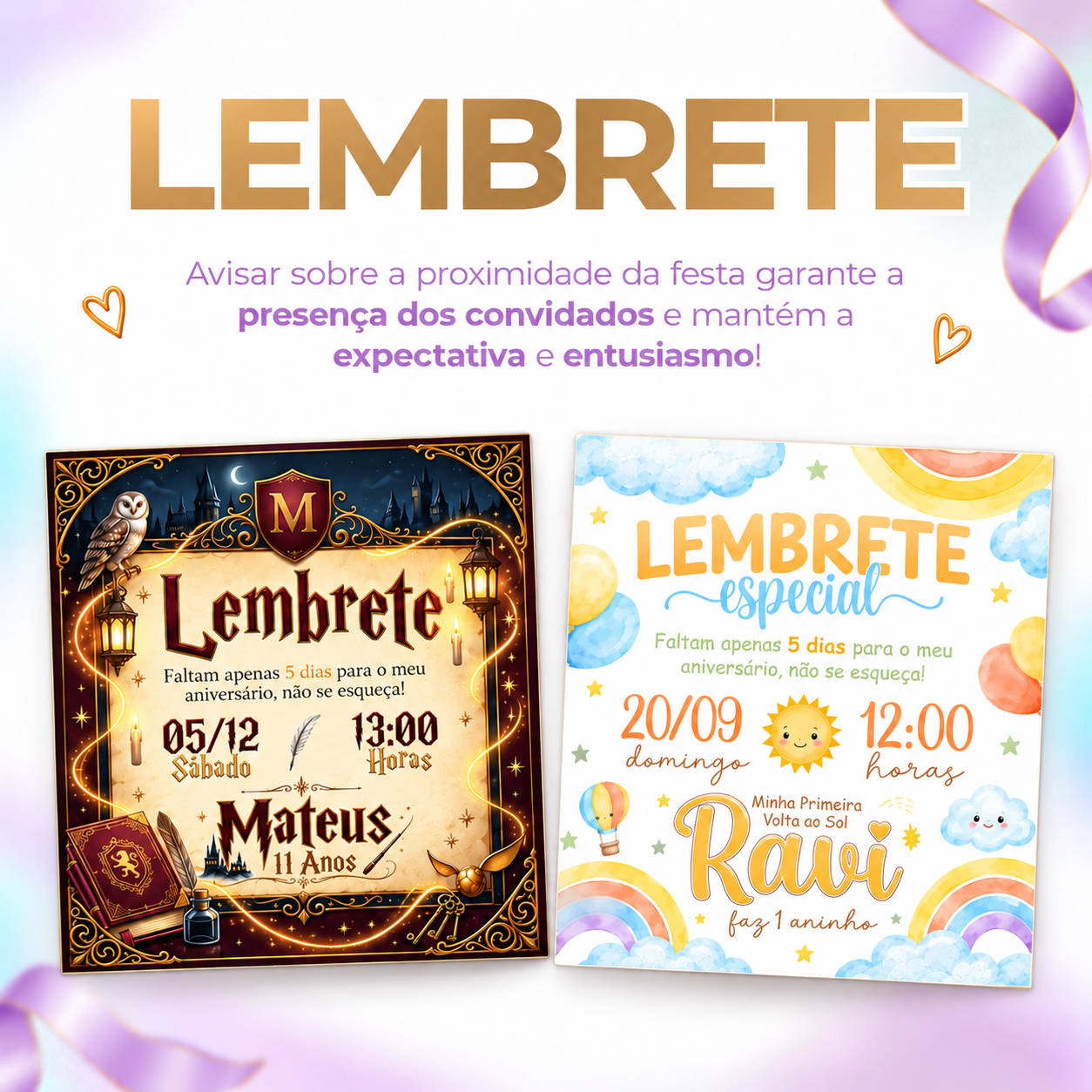 Lembrete Temático