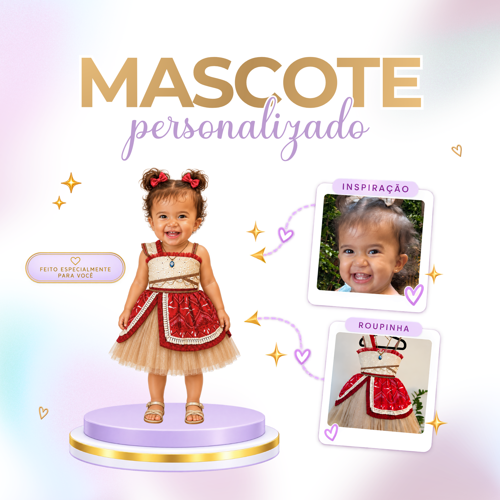 Mascote Personalizado Infantil