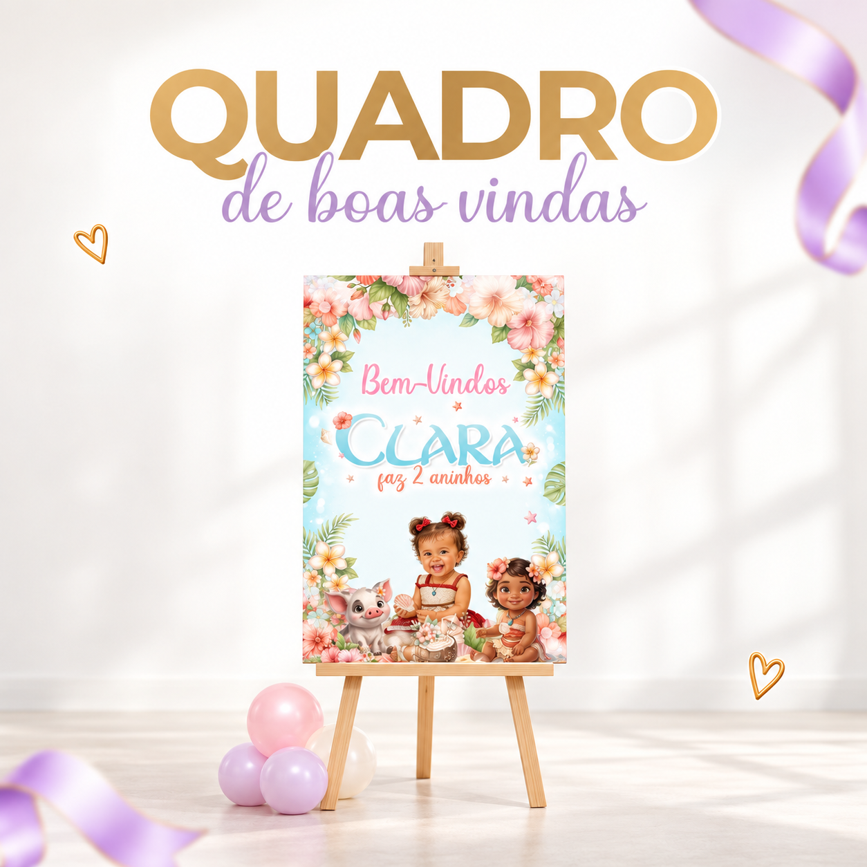 Quadro de Boas-vindas