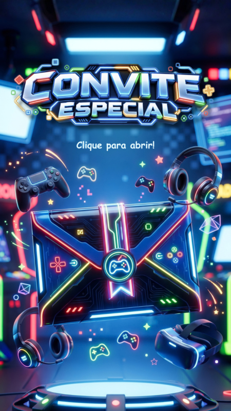 Convite Tecnológico - VideoGame