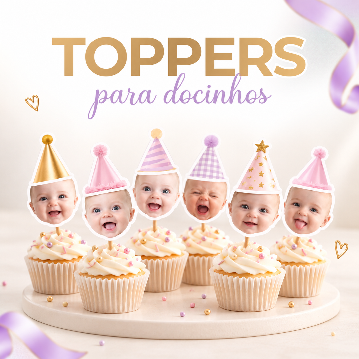 Topper para Docinhos