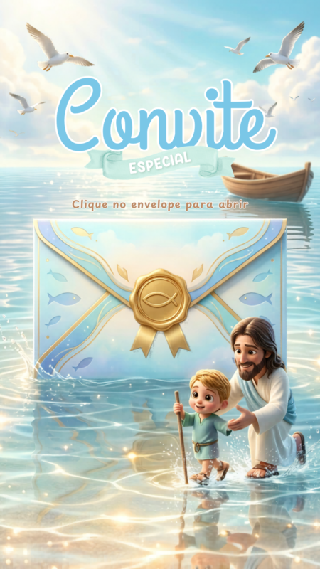 Convite Interativo - Tu és Pedro 3