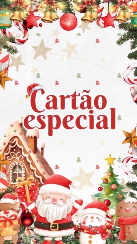 Convite Animado Plus - Cartão Natalino