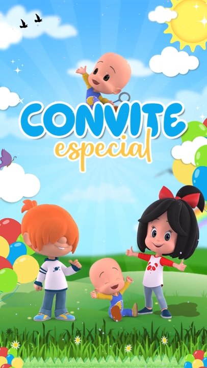 Convite Animado Plus - Cleo & Cuquin