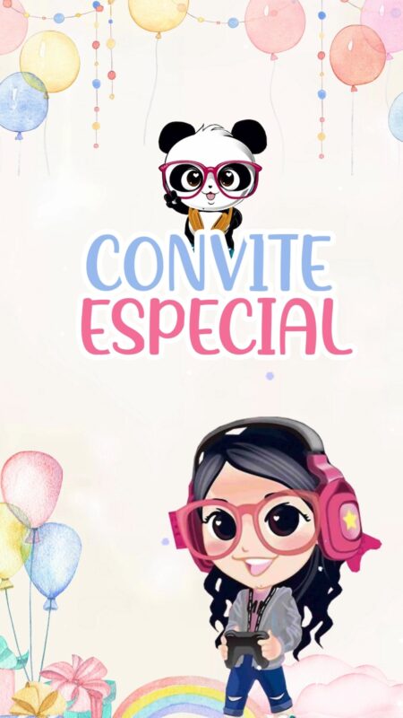 Convite Animado Plus - Luluca