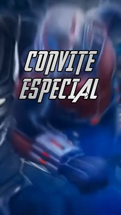 Convite Animado Plus - Vingadores