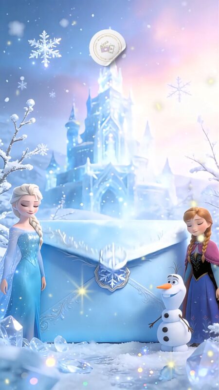 Convite Cinemágico Interativo - Frozen 2
