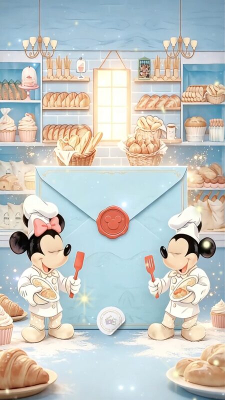 Convite Cinemágico Interativo - Padaria do Mickey 1