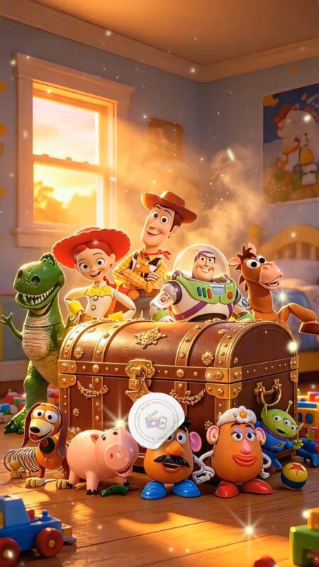 Convite Cinemágico Interativo - Toy Story 3