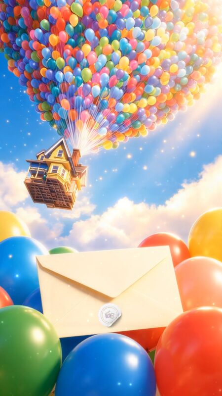 Convite Cinemágico Interativo - Up Altas Aventuras