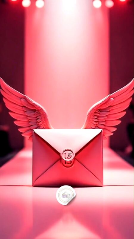 Convite Cinemágico Interativo - Victoria's Secret - 15 Anos - 1 Cena