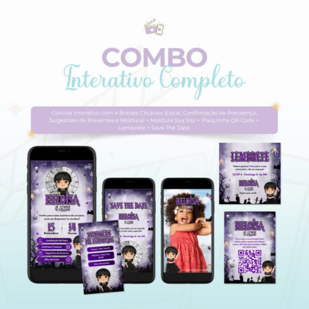 Combo Interativo Completo - Artes em Portfólio