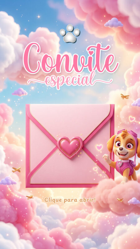 Convite Cinemágico - Sky - Patrulha Canina - 1 Cena