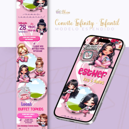 Convite Infinity - Dorama