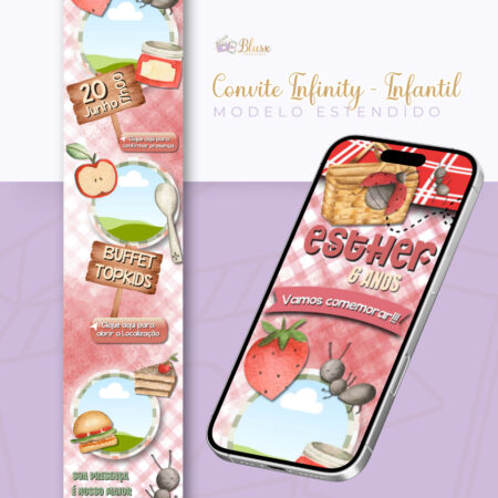 Convite Infinity - PicNic