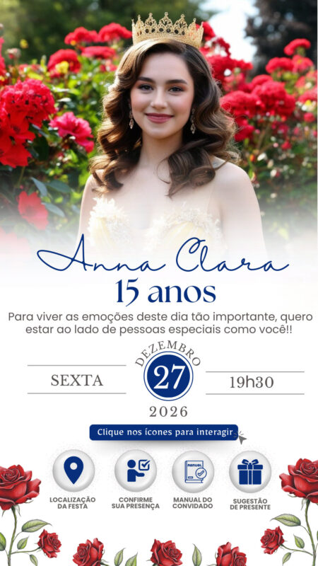 Convite Interativo - A Bela e a Fera 10