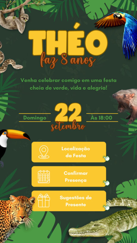 Convite Interativo - Amazônia