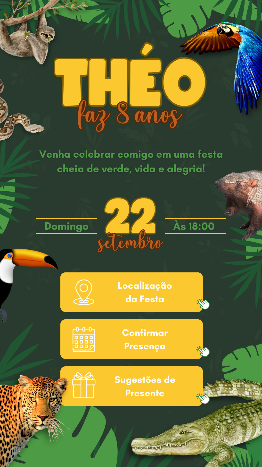 Convite Interativo - Amazônia
