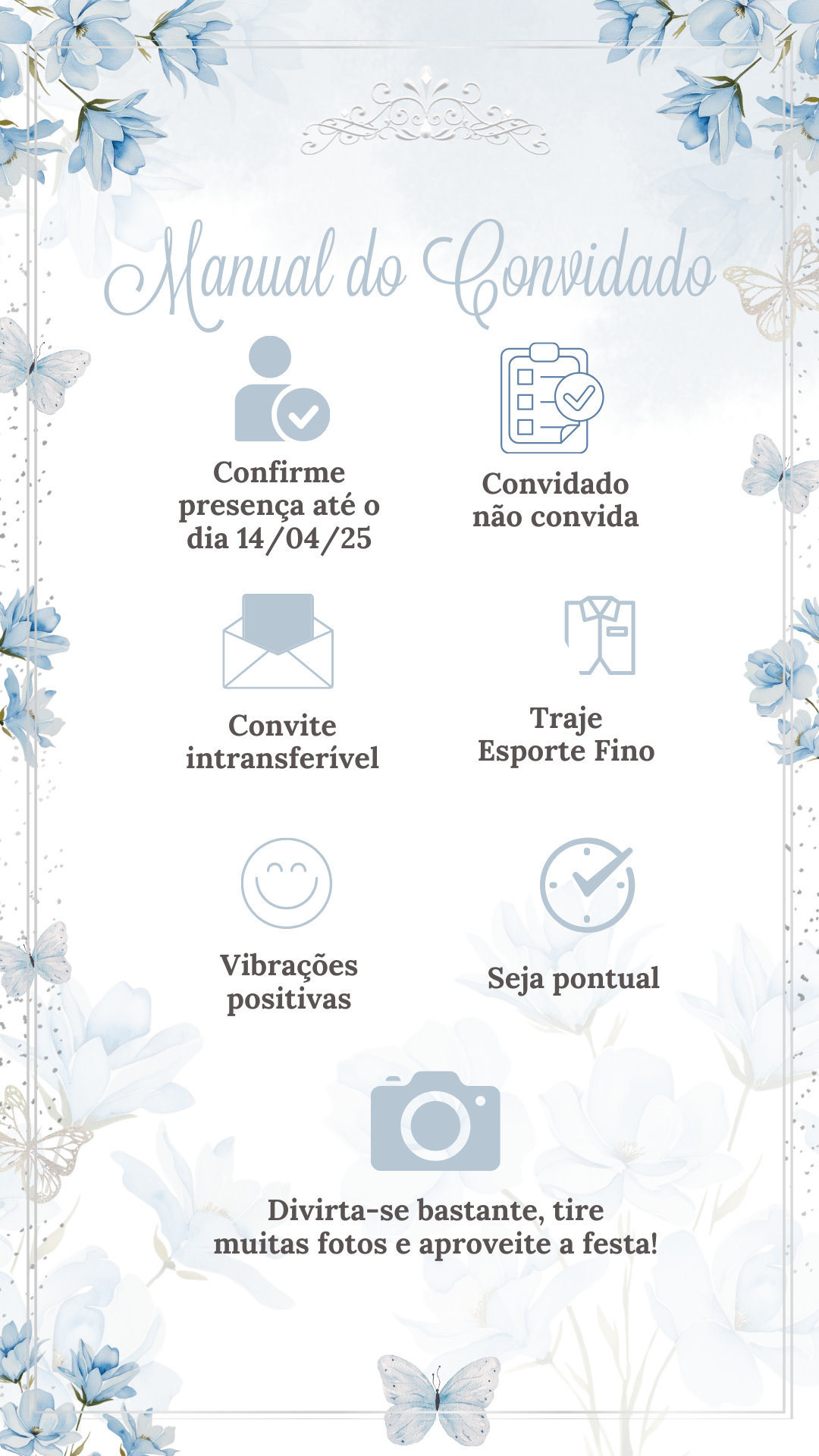 Convite Interativo - Azul Claro 10 - Imagem 6