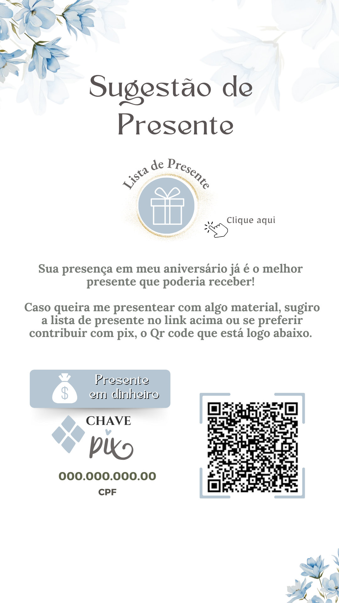 Convite Interativo - Azul Claro 11 - Imagem 2