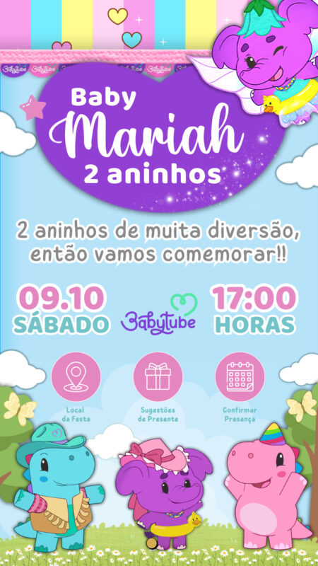 Convite Interativo - Babytube