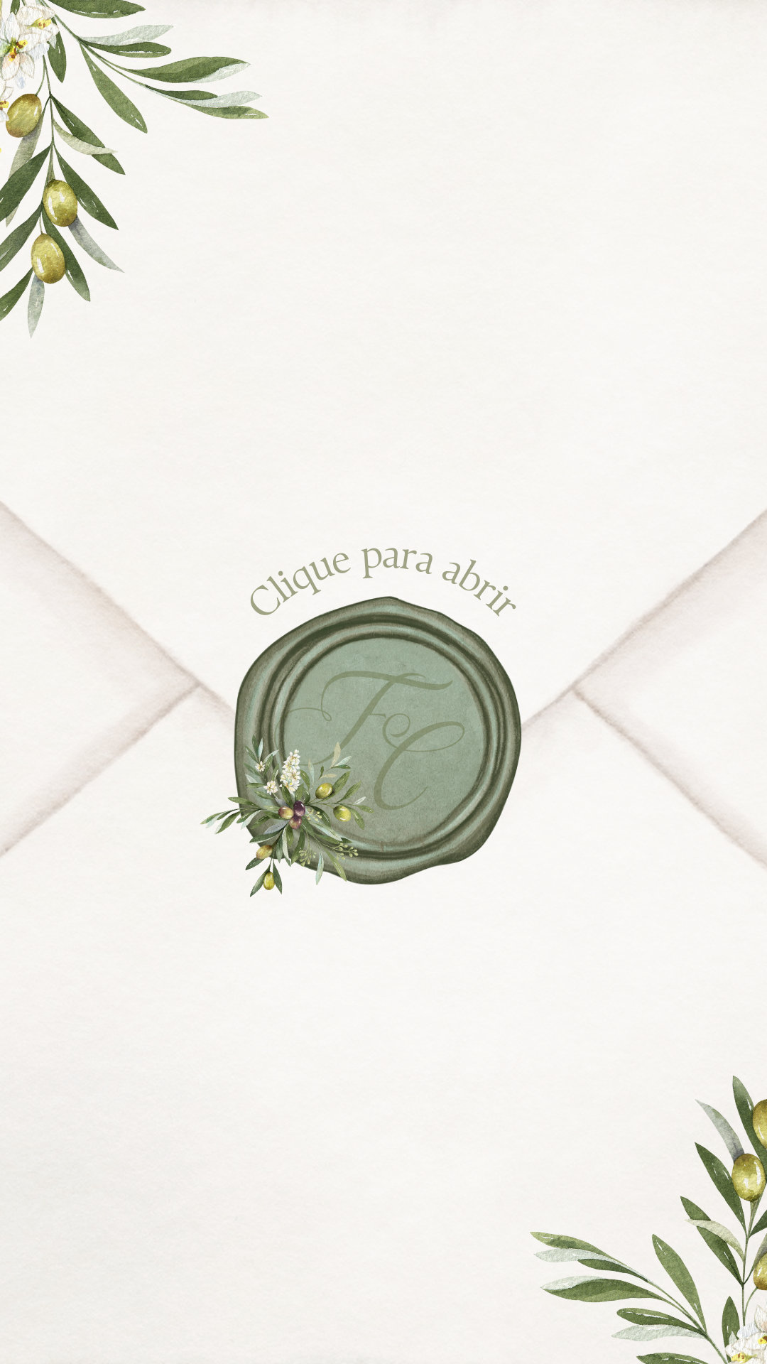 Convite Interativo - Casamento Verde Oliva - Imagem 2