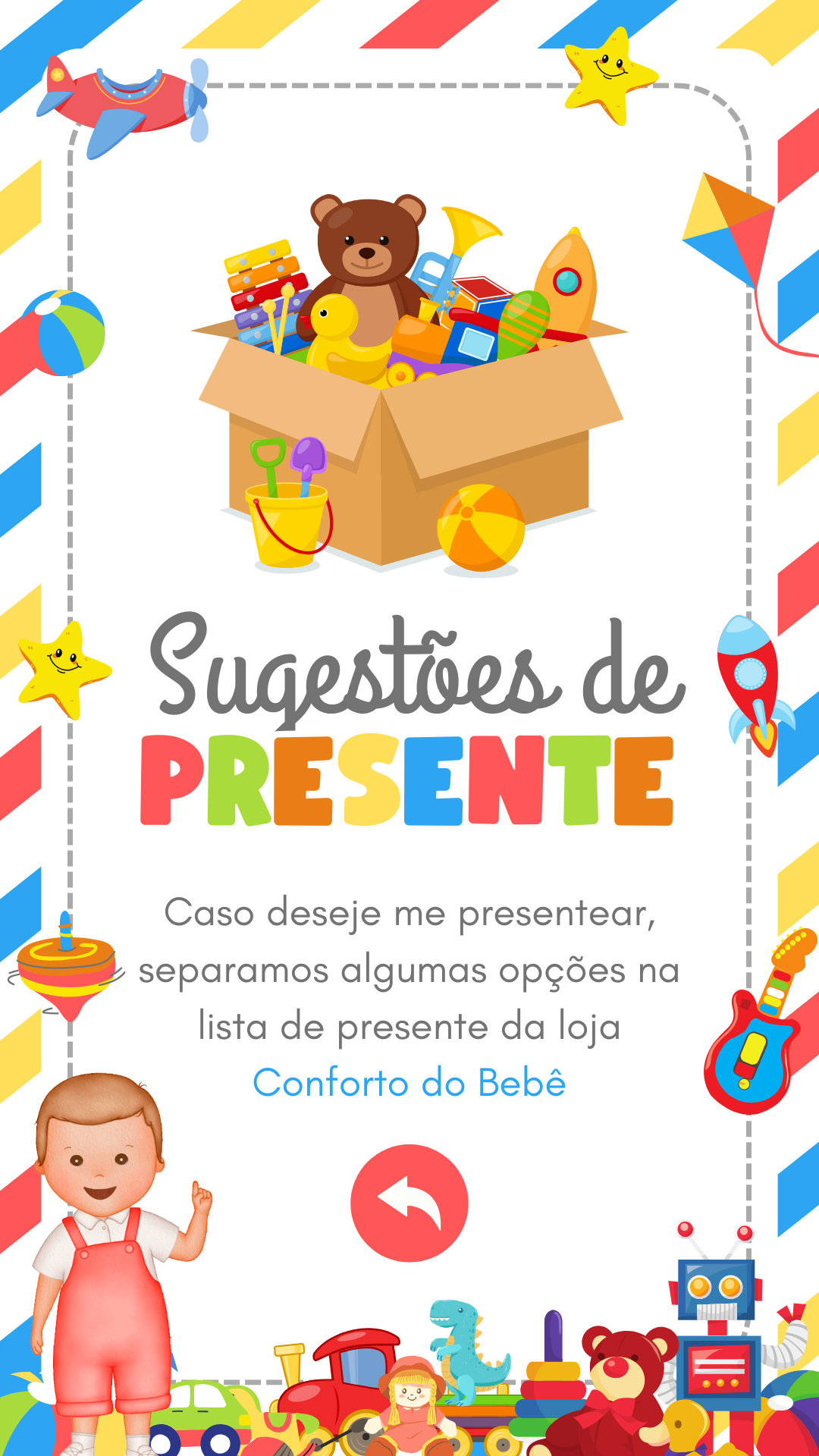 Convite Interativo - Fábrica de Brinquedos - Imagem 2