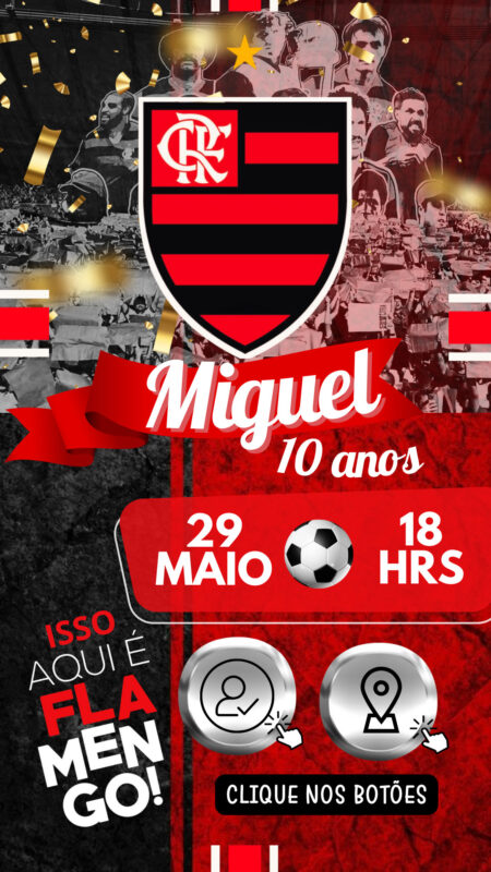 Convite Interativo - Flamengo