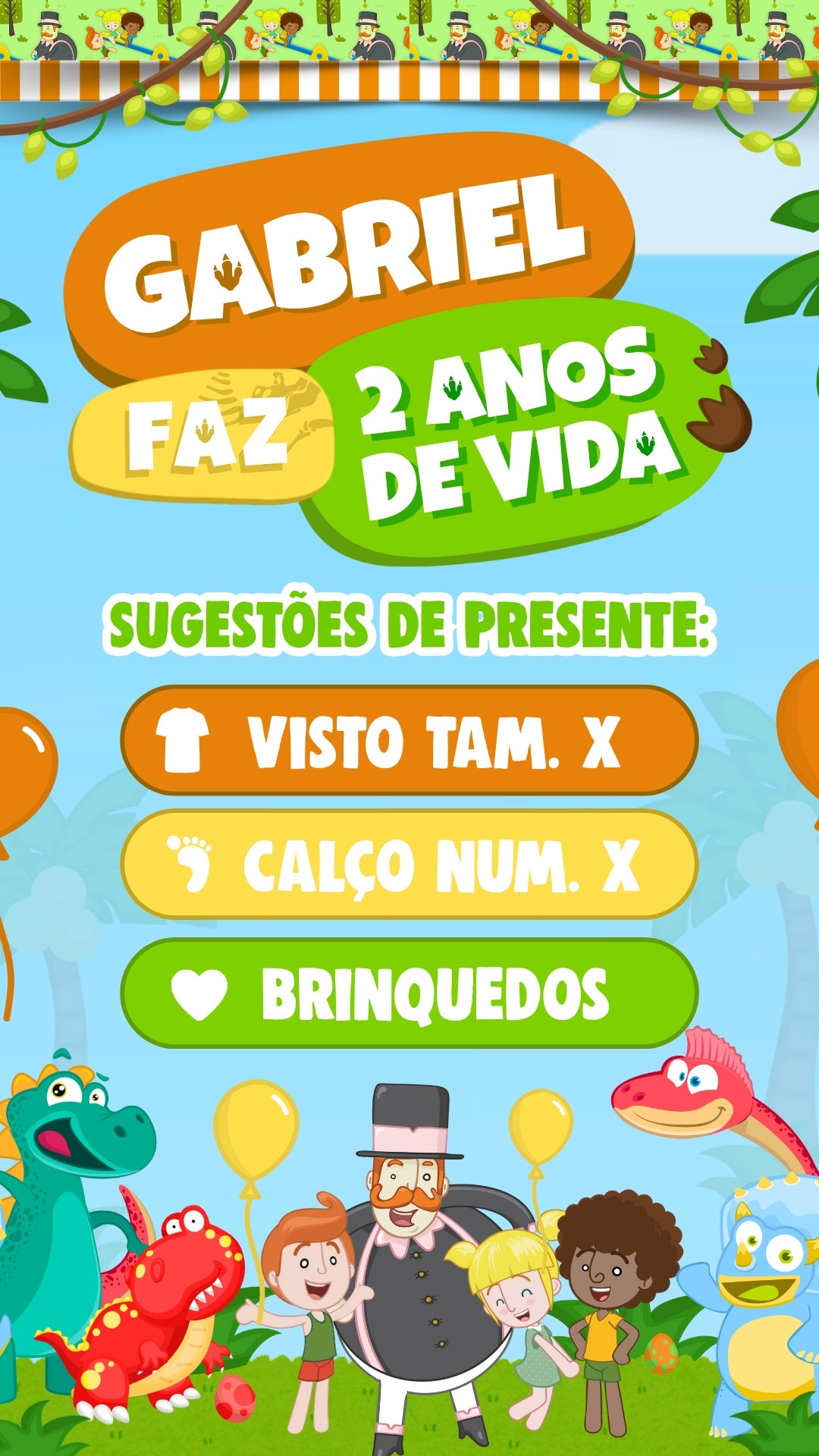 Convite Interativo - Mundo Bita - Imagem 2