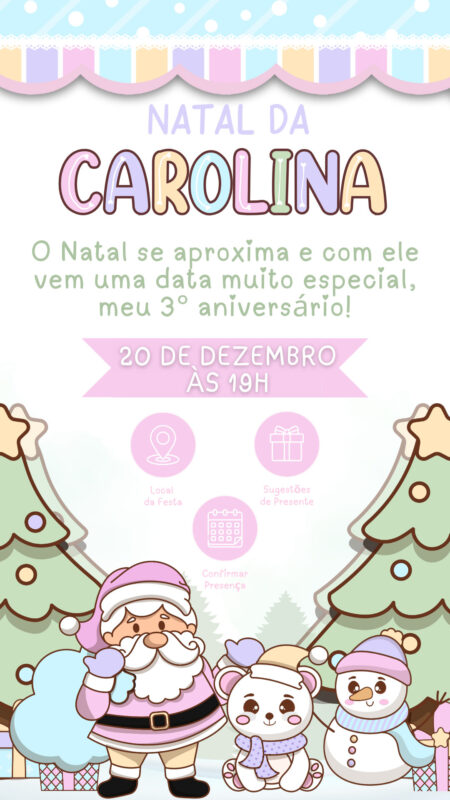 Convite Interativo - Natal