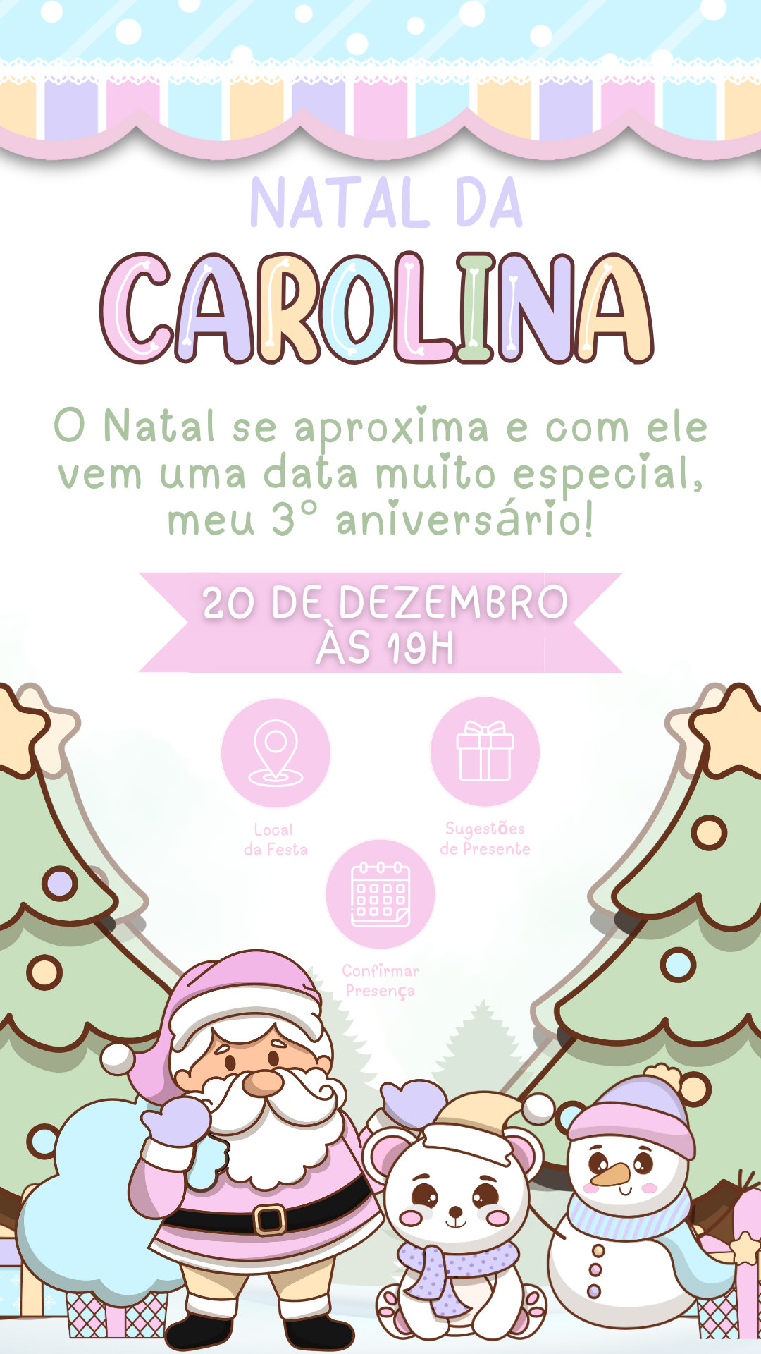 Convite Interativo - Natal