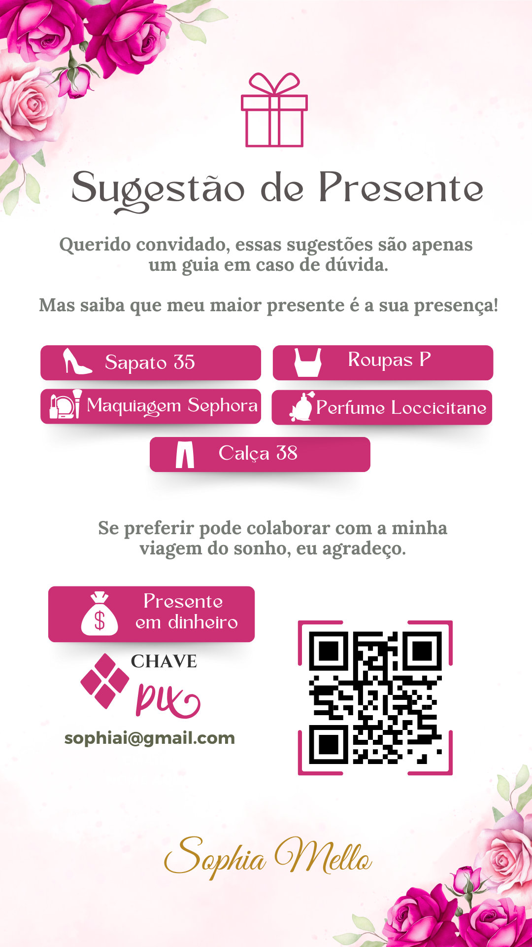 Convite Interativo -Pink 13 - Imagem 4