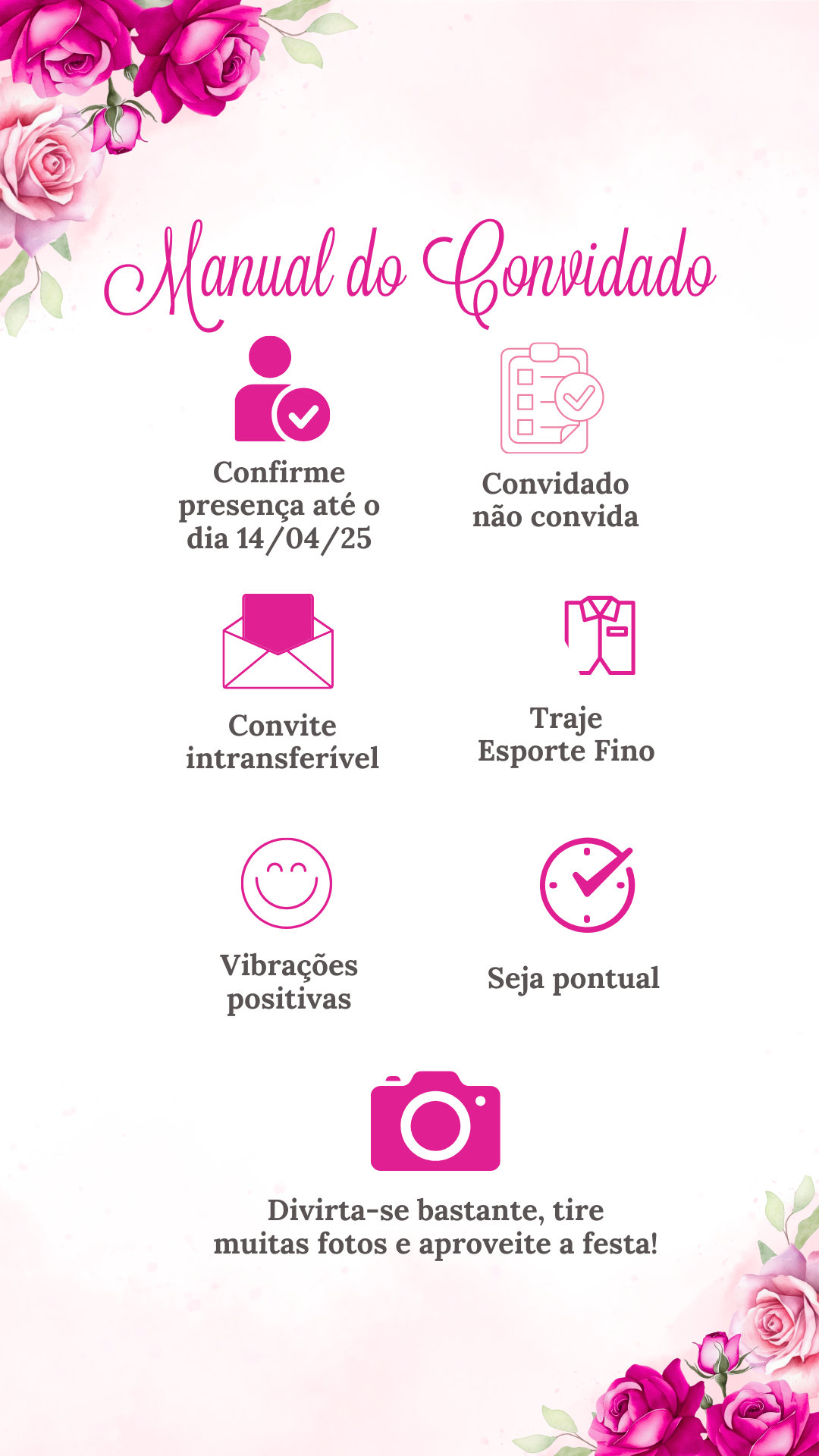 Convite Interativo -Pink 8 - Imagem 6