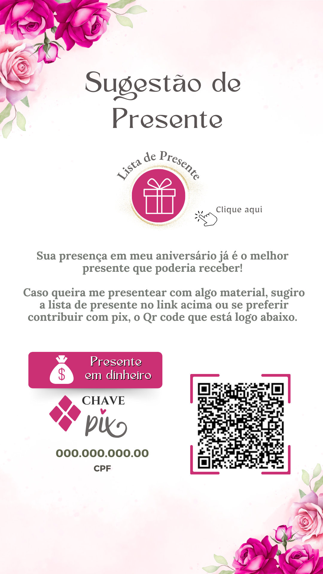 Convite Interativo -Pink 9 - Imagem 2