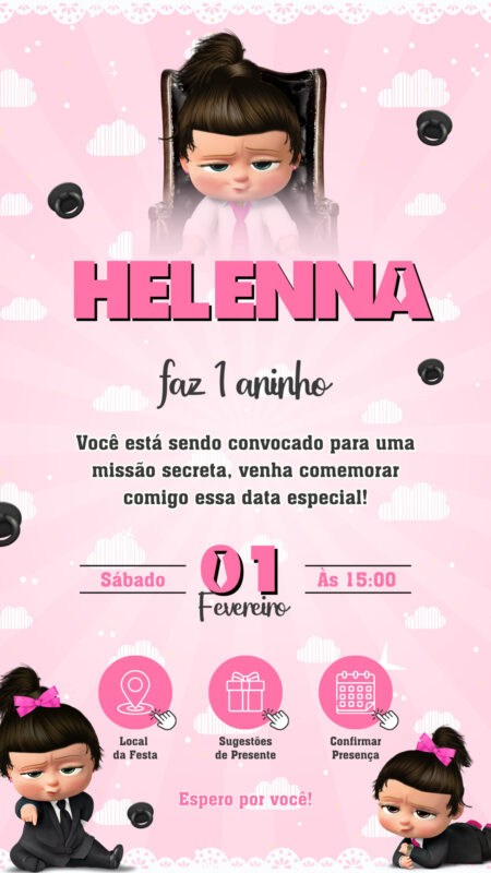 Convite Interativo - Poderosa Chefinha