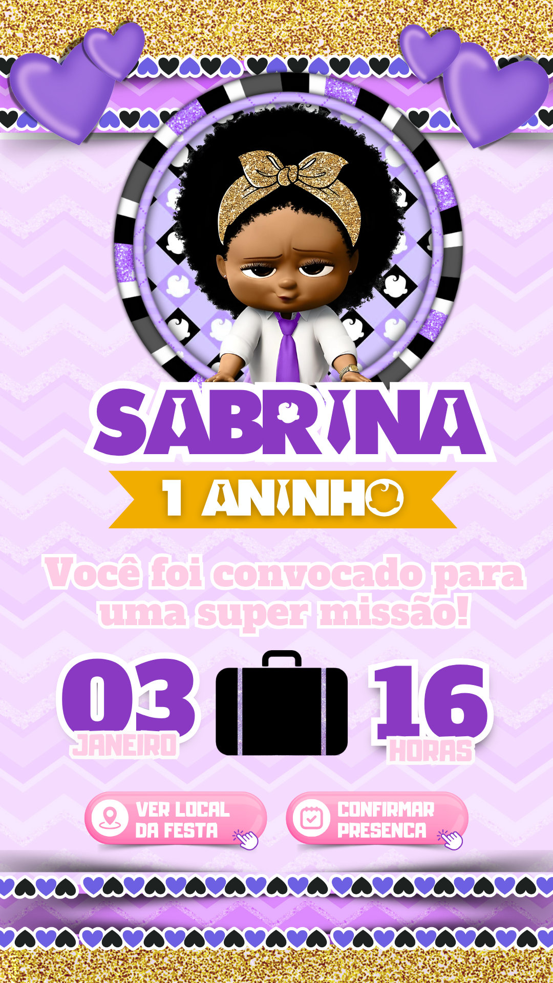 Convite Interativo - Poderosa Chefinha