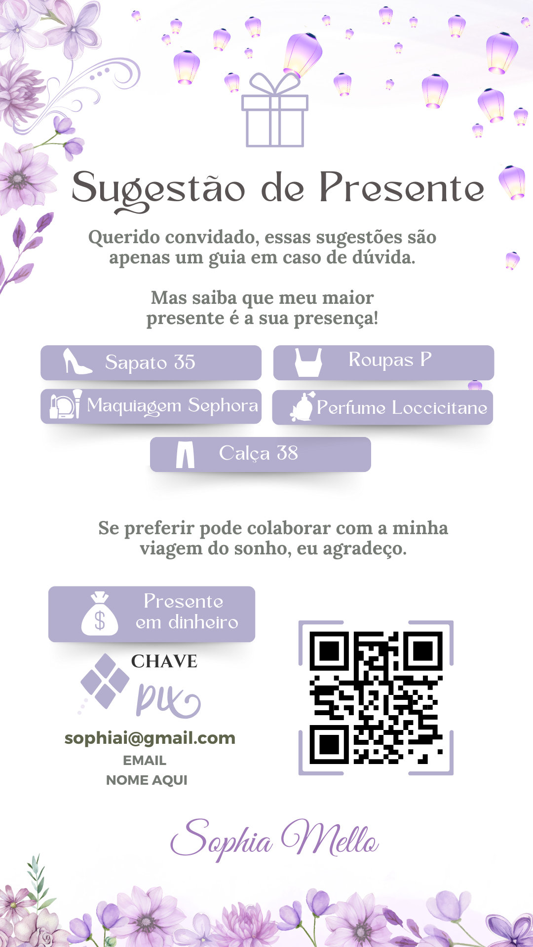 Convite Interativo -Rapunzel Lilás 1 - Imagem 4