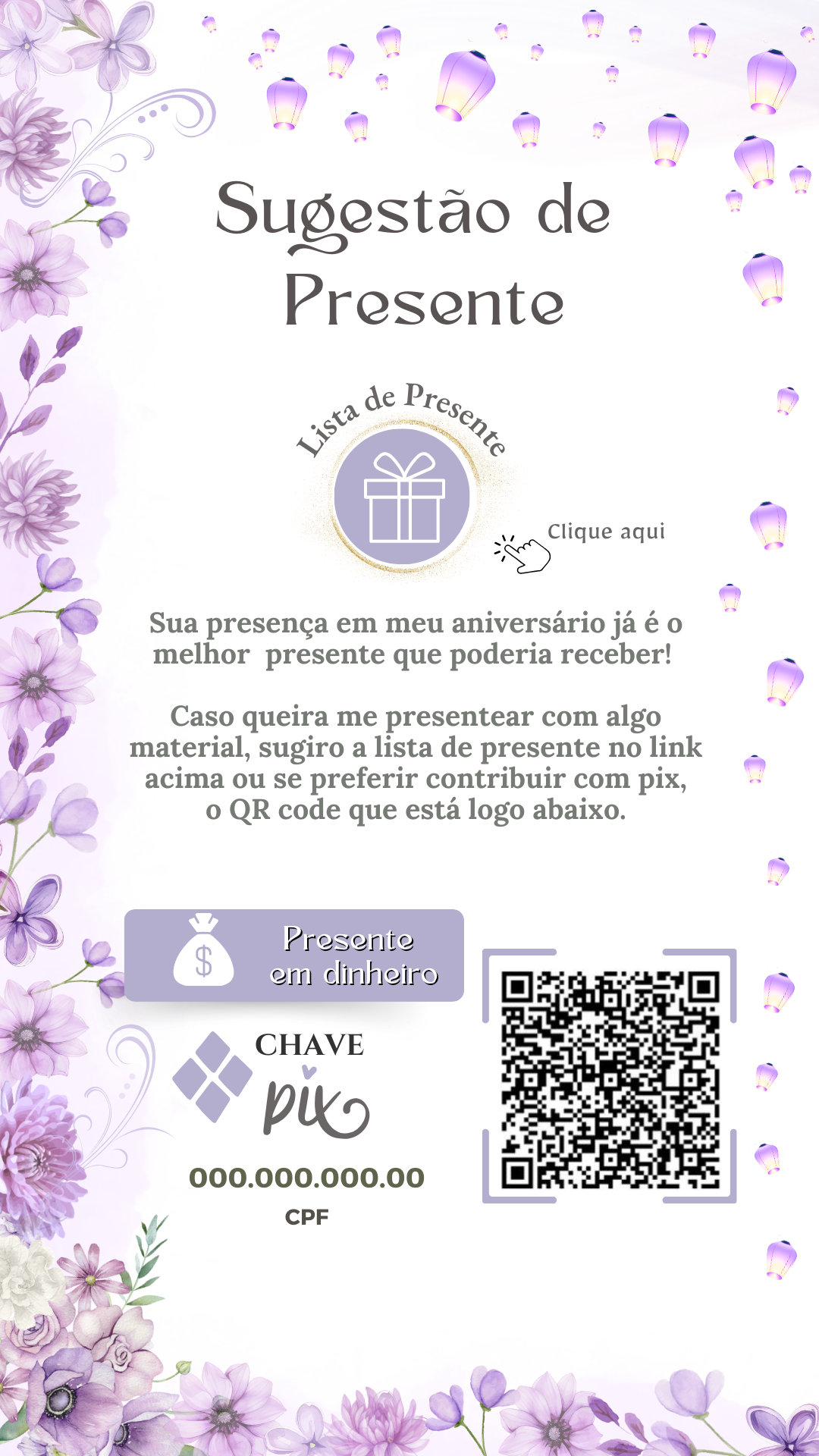 Convite Interativo -Rapunzel Lilás 10 - Imagem 2