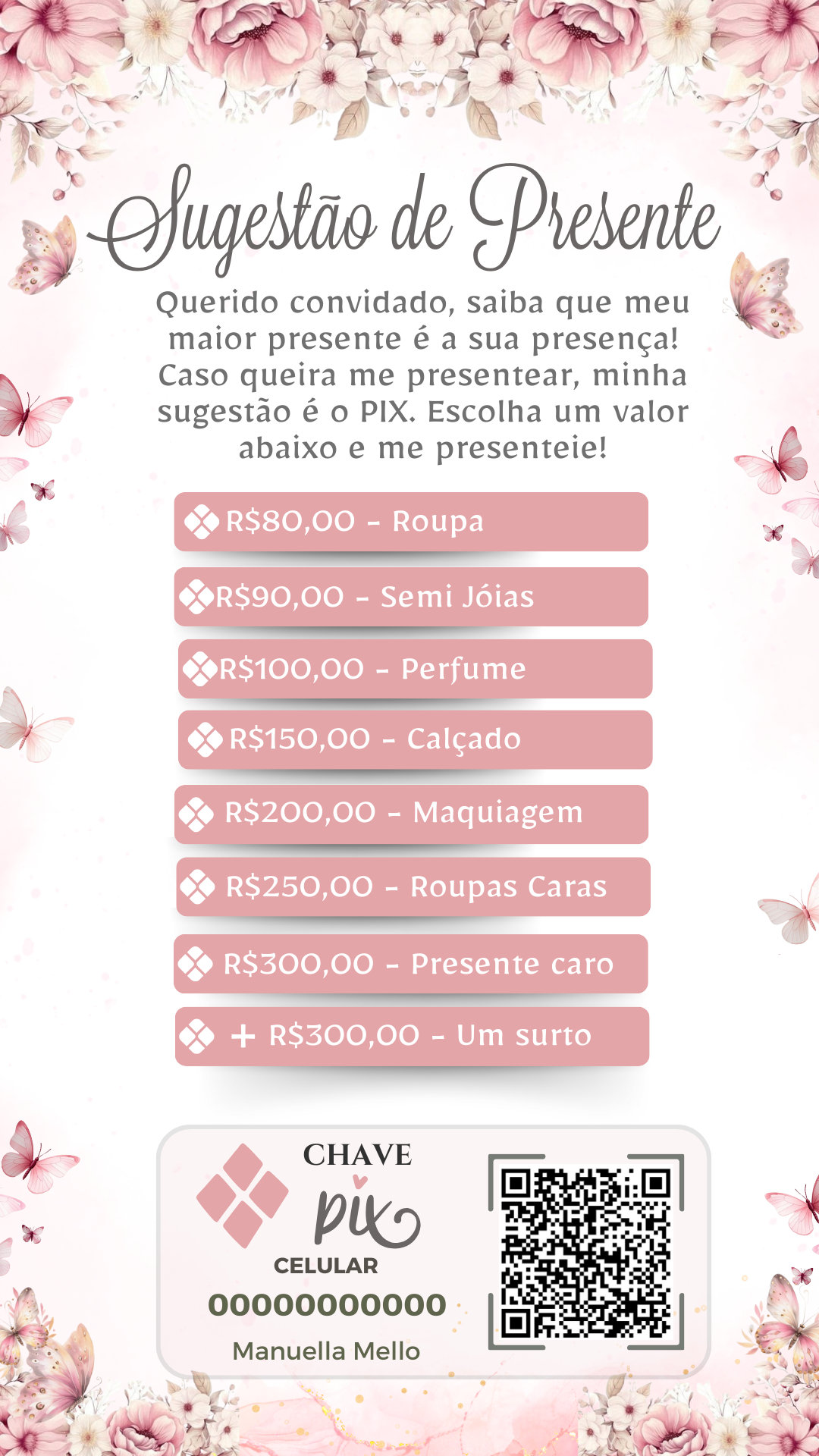 Convite Interativo - Rosa 11 - Imagem 2