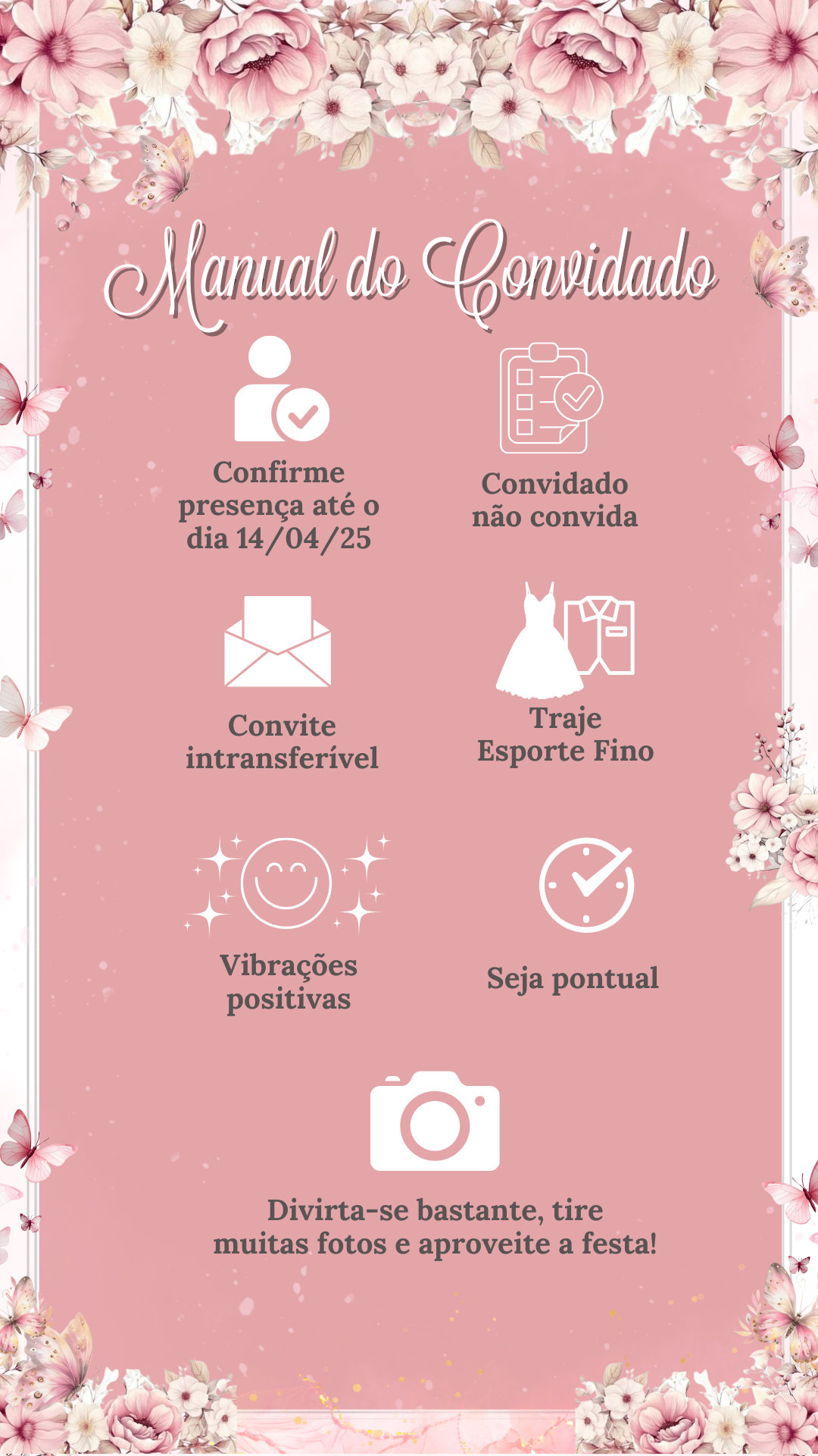 Convite Interativo - Rosa 6 - Imagem 5