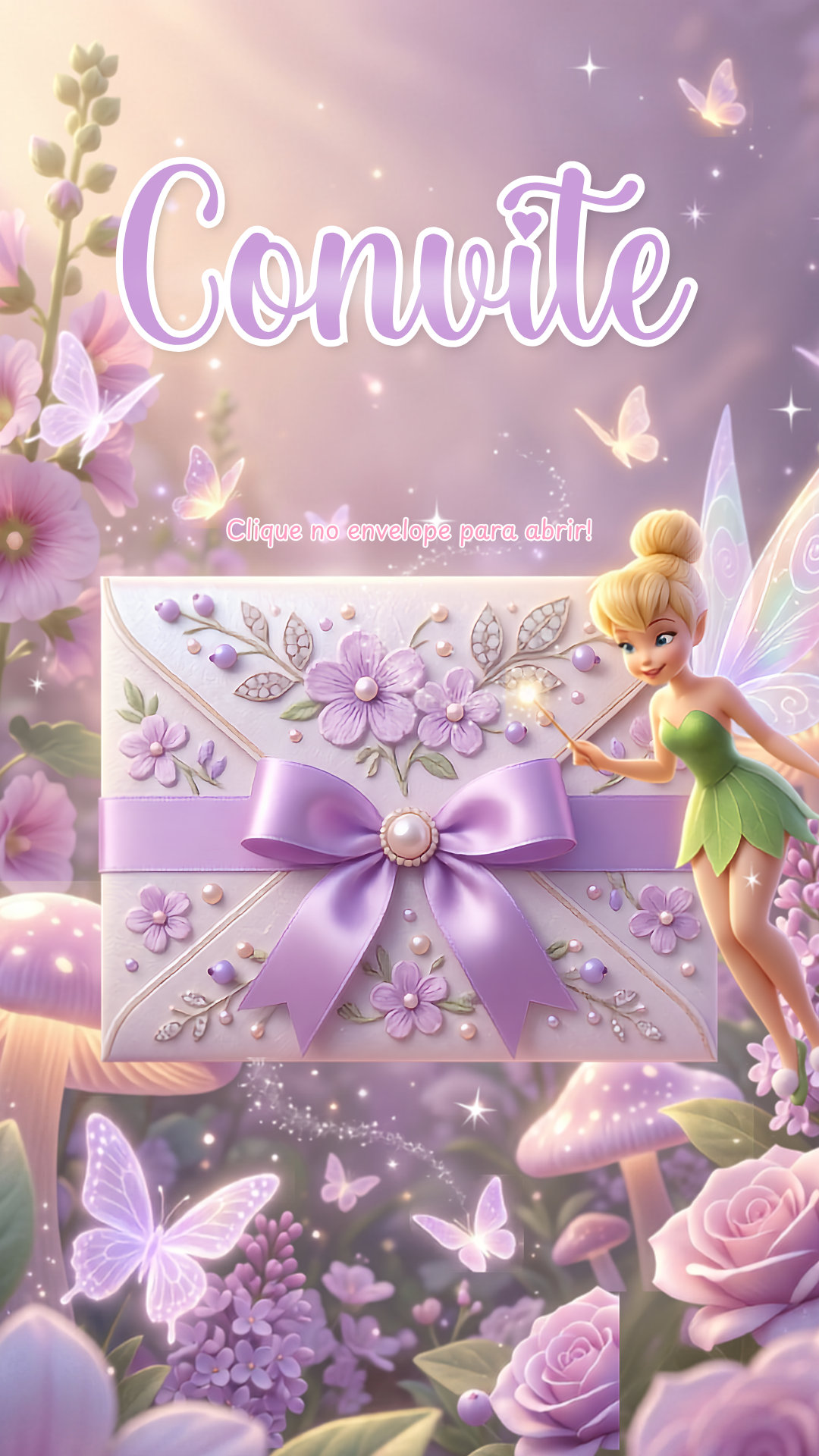 Convite Interativo - Tinker Bell - Imagem 2