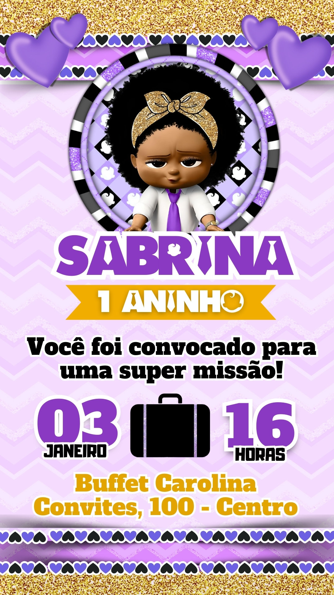 Convite Simples - Poderosa Chefinha
