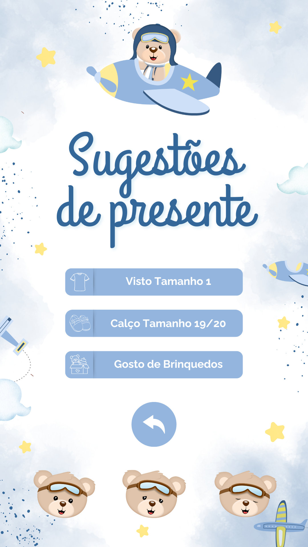 Convite Tecnológico - Urso Aviador - Imagem 2