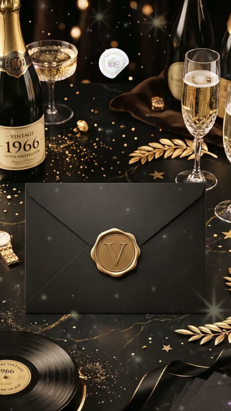 Convite Cinemágico Interativo - A Melhor Safra - Preto e Dourado - 4 Cenas