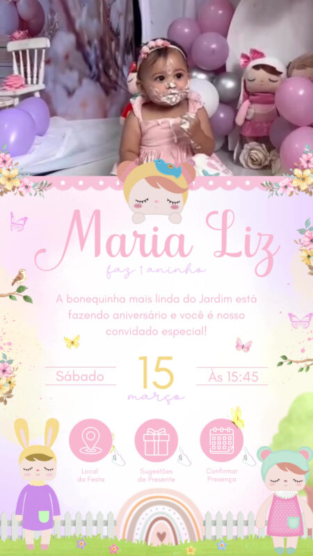 Convite Tecnológico - Metoo Dolls (Boneca Metoo)
