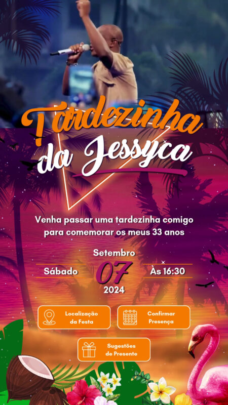 Convite Tecnológico - Tardezinha