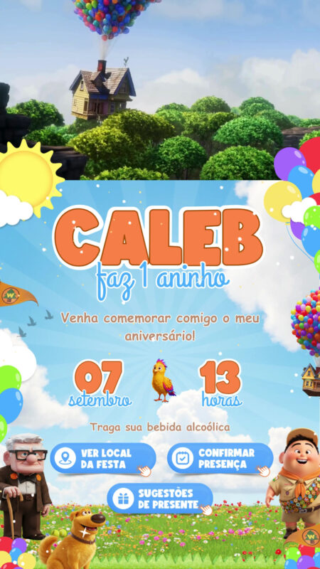 Convite Tecnológico - Up Altas Aventuras