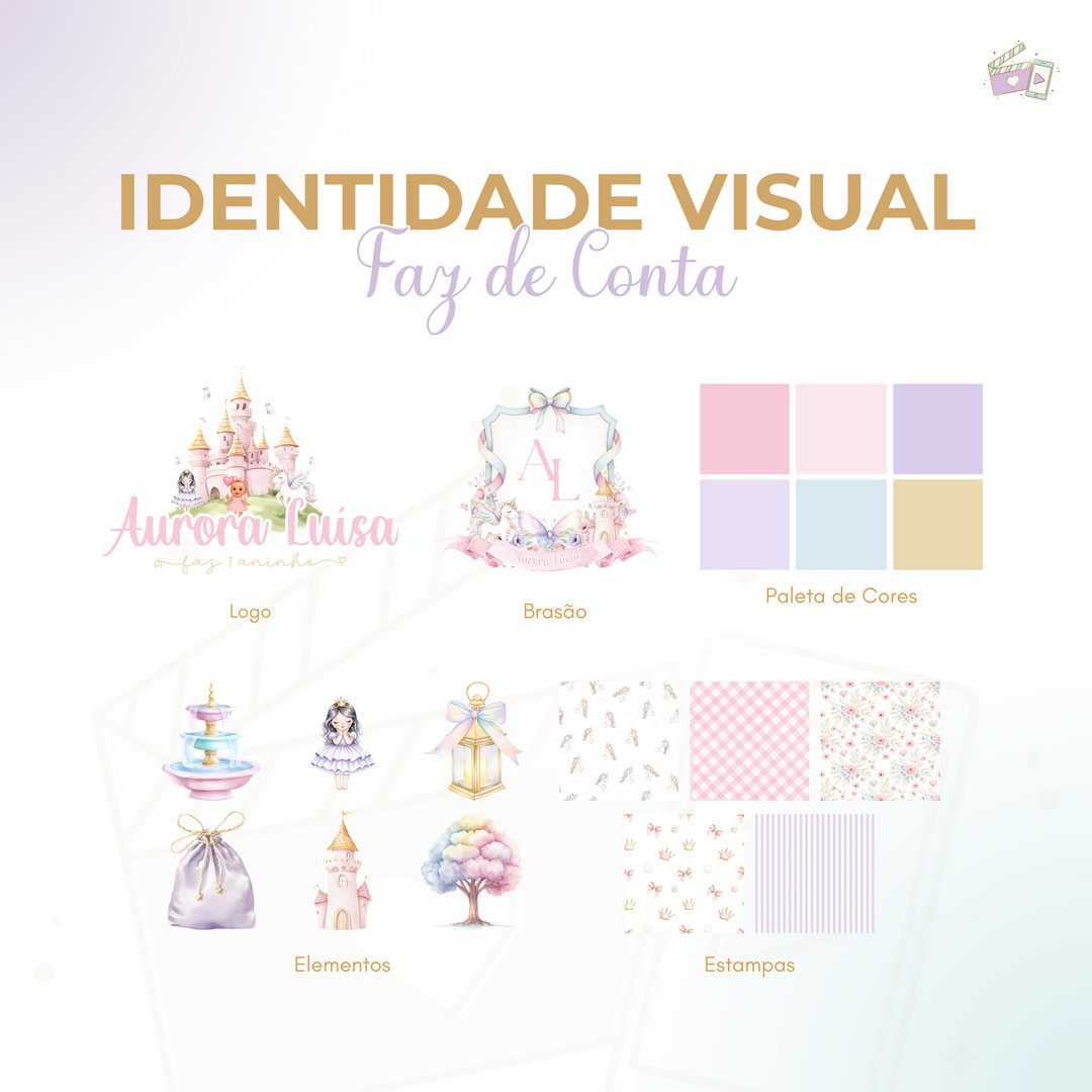 Identidade Visual - Bosque - Faz de Conta