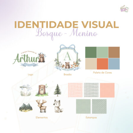 Identidade Visual - Bosque - Menino
